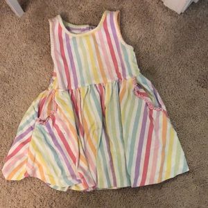 Rainbow RuffleButts dress girls size 5